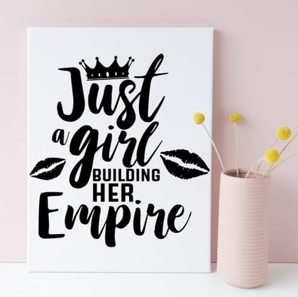 Just a Girl Building Her‎ Empire Tee - Picture 2 of 3